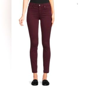 Paige Verdugo Ankle Skinny Jeans in Beet